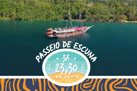 Angra dos Reis | Passeio de Escuna Praias e Aquários Naturais